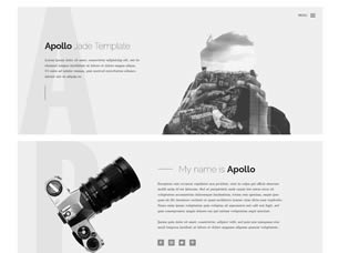 Apollo Free Website Template