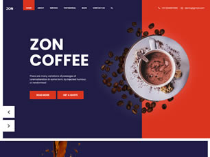 Zon Free CSS Template