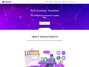 Element Free Website Template