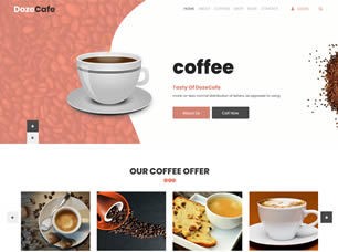 Dozecafe Free Website Template