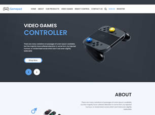 Free Games Website Templates (27)