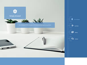 Simply Amazed Free Website Template