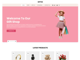Giftos Free CSS Template