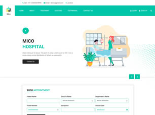 Mico Free Website Template