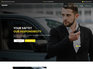 Guarder Free Website Template