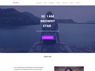 Browny Free CSS Template