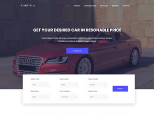 Carvilla Free CSS Template