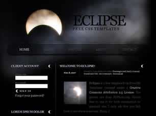 Eclipse Free Website Template