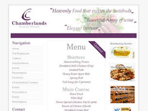 Chamberlands Free Website Template