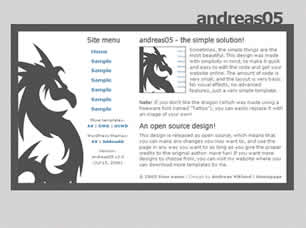 Andreas05 Free Website Template