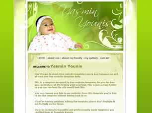 Baby Free CSS Template