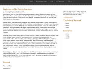 Trinity Institute Free CSS Template
