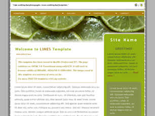 Limes Free CSS Template