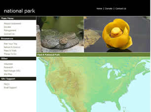 National Park Free Website Template