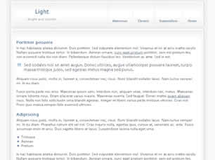 Light Free CSS Template