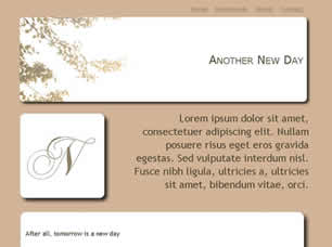 Another New Day Free Website Template