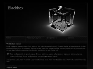 Blackbox Free CSS Template