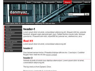 Danmyaz 1.0 Free Website Template