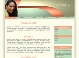 Crisp 2 Free Website Template