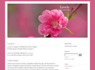 Lovely Free Website Template