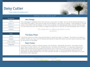Daisy Cutter Free Website Template