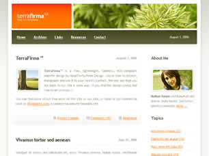 TerraFirma 1.0 Free Website Template