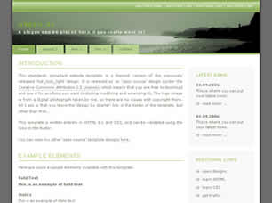 Green 80 Free CSS Template