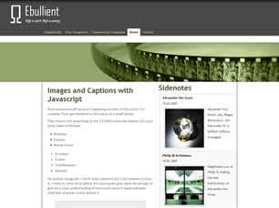 Ebullient Free CSS Template