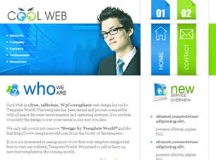 Cool Web Free Website Template
