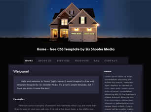 Home Free Website Template