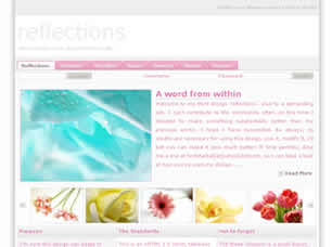 Reflections Free CSS Template