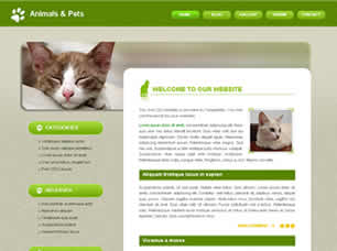 Animals & Pets Free Website Template