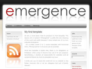 Emergence Free CSS Template