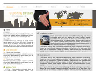 Business Design Free Website Template