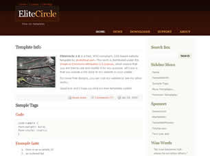 EliteCircle 1.0 Free Website Template