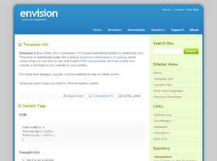 Envision 1.0 Free CSS Template