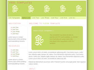 Fleur Free Website Template
