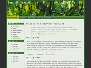 Greenpiece Free Website Template