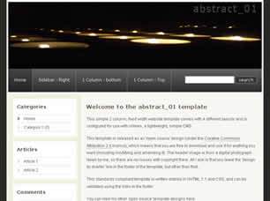 abstract_01 Free CSS Template