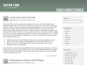 Inf 04 CSS Free Website Template