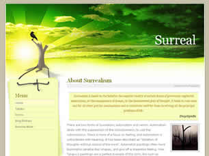 Surreal Free Website Template