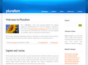 Pluralism Free CSS Template