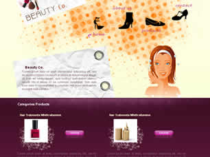 Beauty Co. Free Website Template