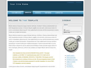 Time Free Website Template