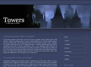 Towers Free Website Template