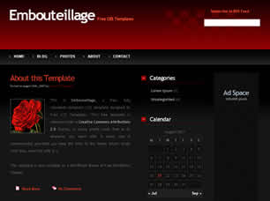 Embouteillage Free Website Template