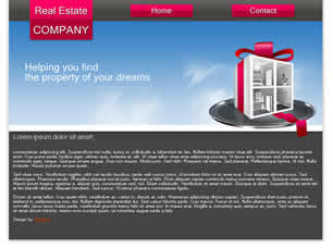 Real Estate Company Free Website Template