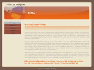 Coffe Free CSS Template