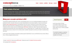 Conceptnova Free Website Template