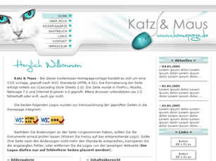 Katz & Maus Free Website Template